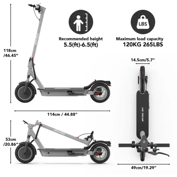 iENYRID M1 Commuter Electric Scooter 500W - Image 9
